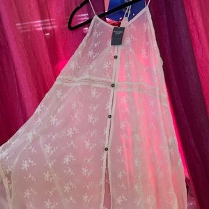 Brand new sheer tank top